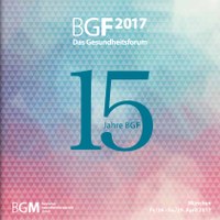 BGF – Das Gesundheitsforum feiert 15-jähriges Jubiläum