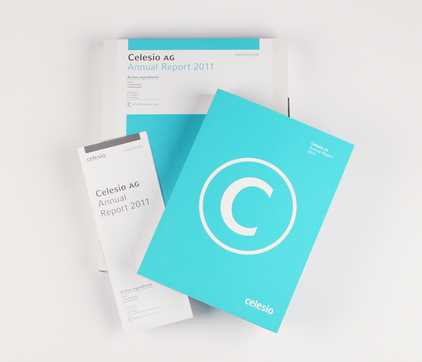 Celesio-Geschäftsbericht erhält den Designpreis red dot 