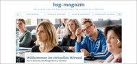 Online-Magazin bringt Geschichten rund um die hsg 